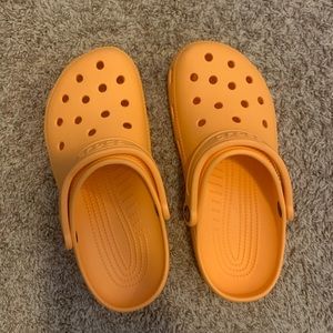 Orange womens size 9 CROCS